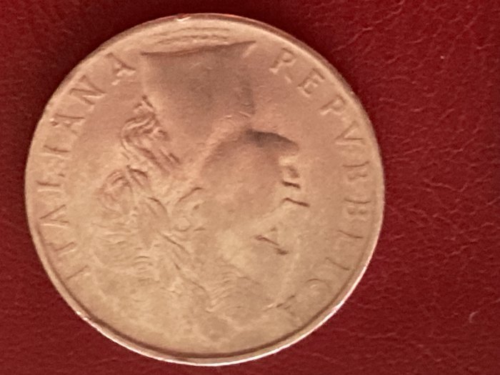  Münze Umlaufmünze Italien 100 Lire 1956   