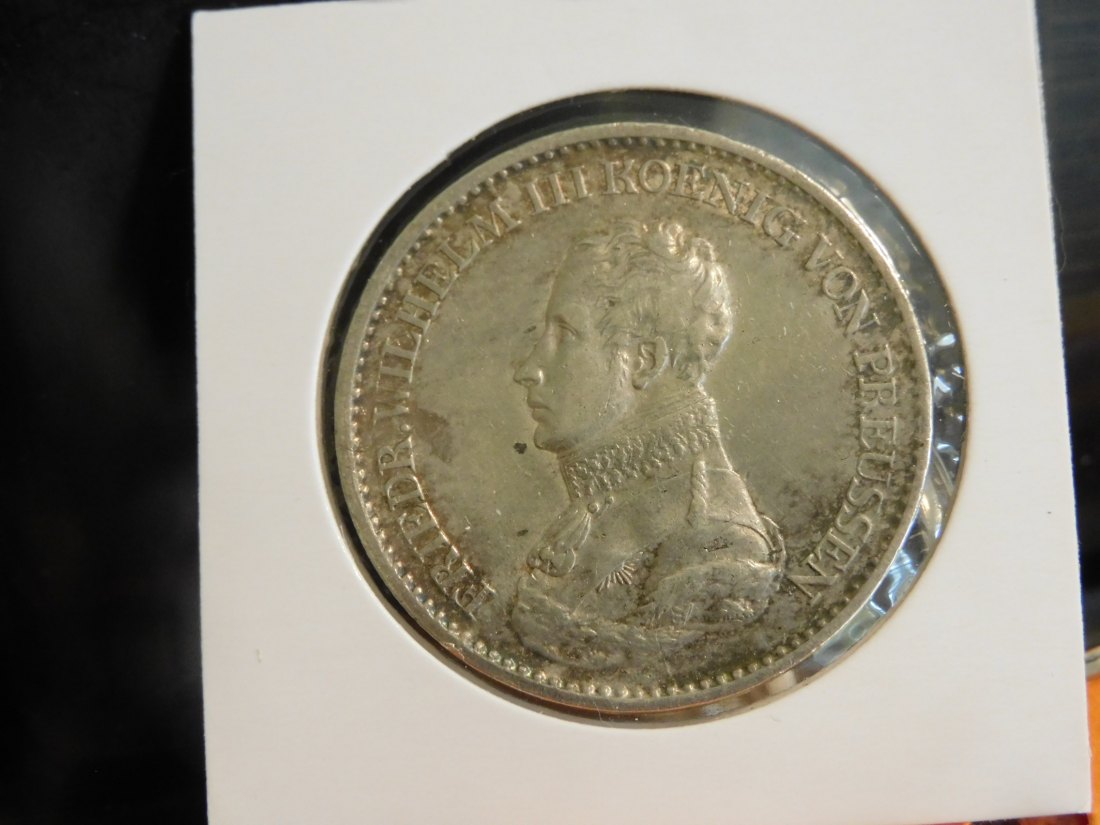 GERMANY 1 THALER 1818 A PRUSSIA.GRADE-PLEASE SEE PHOTOS.