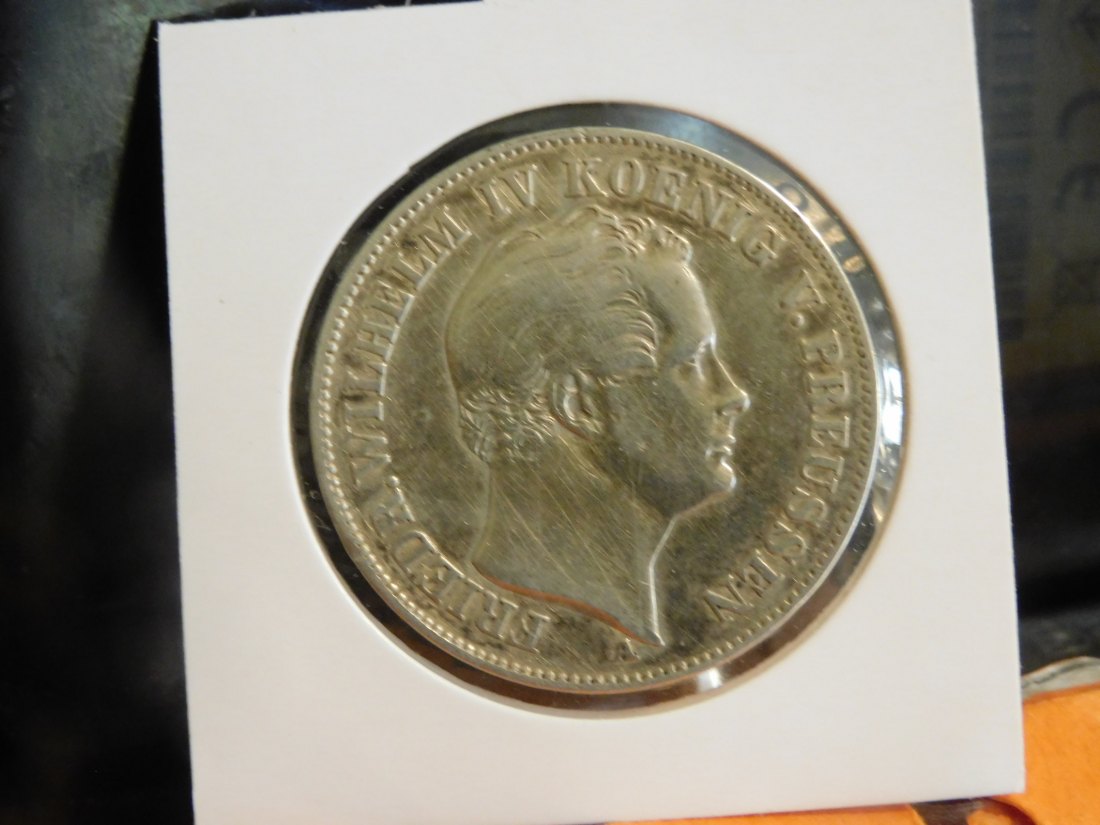GERMANY 1 THALER 1848 PRUSSIA.GRADE-PLEASE SEE PHOTOS.