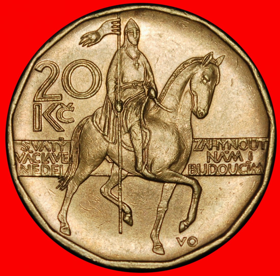  Ⰶ WENCESLAUS I (907-935): CZECHIA ★ 20 CROWNS 2002 TYPE 1993-2025! DISCOVERY★LOW START ★ NO RESERVE!   