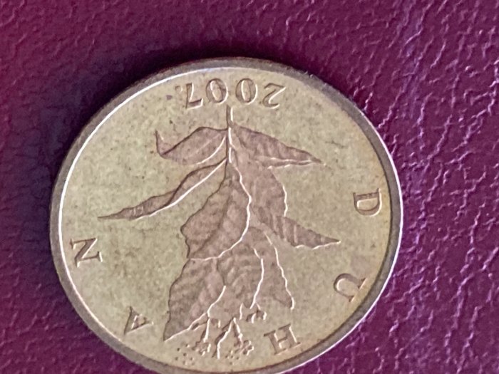  Münze Umlaufmünze Kroatien 10 Lipa 2007   