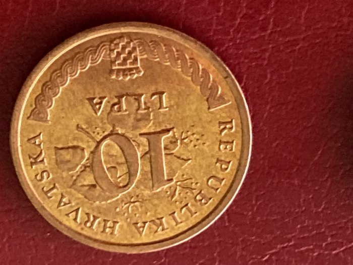 Münze Umlaufmünze Kroatien 10 Lipa 2015