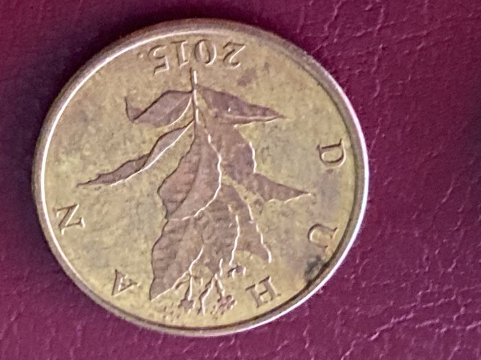  Münze Umlaufmünze Kroatien 10 Lipa 2015   