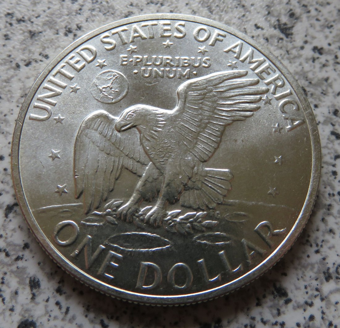  USA Eisenhower Dollar 1971 S, Silber   