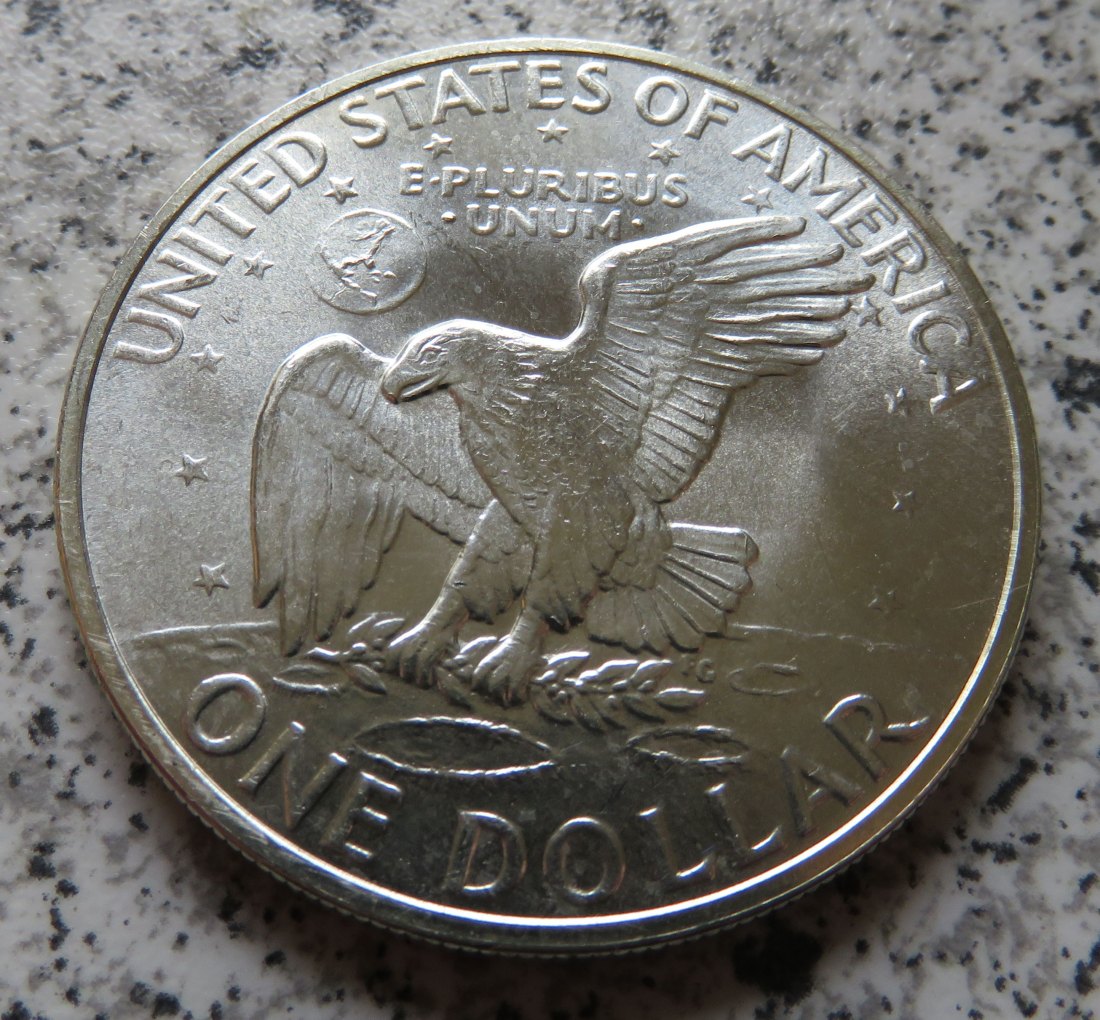  USA Eisenhower Dollar 1971 S, Silber   