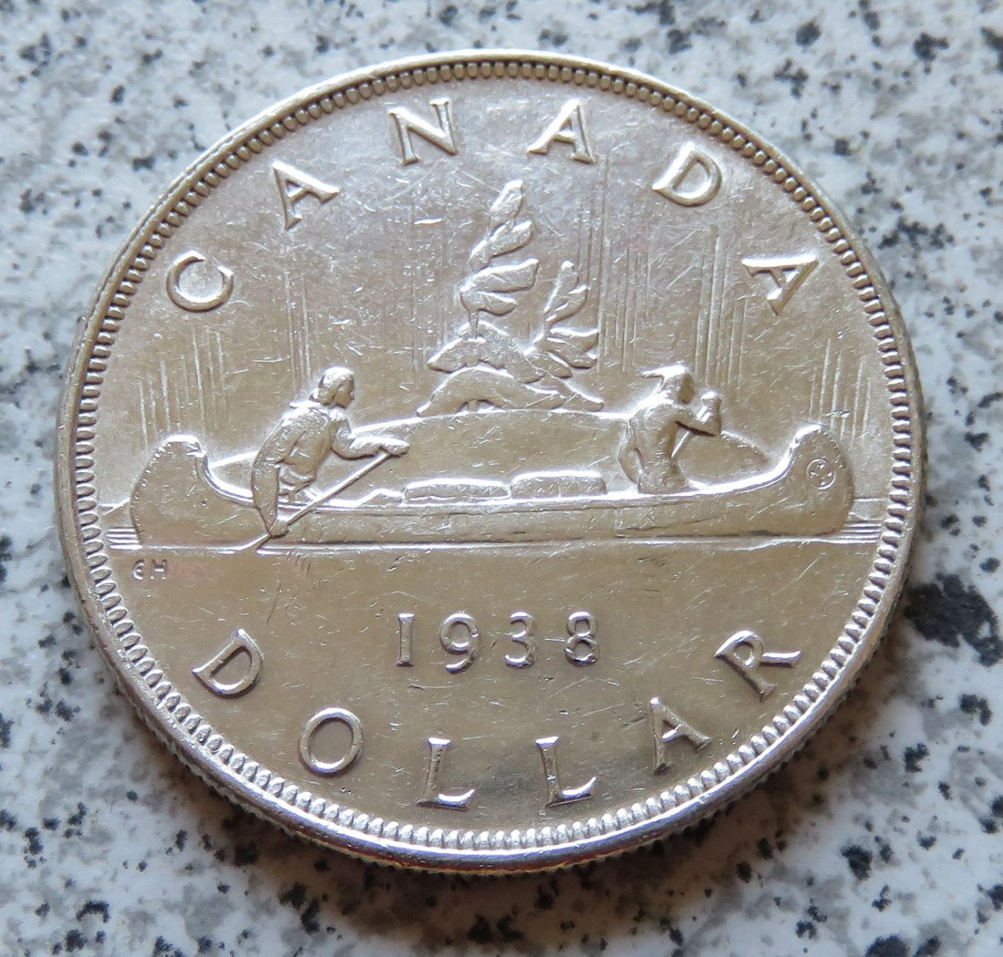  Canada 1 Dollar 1938   