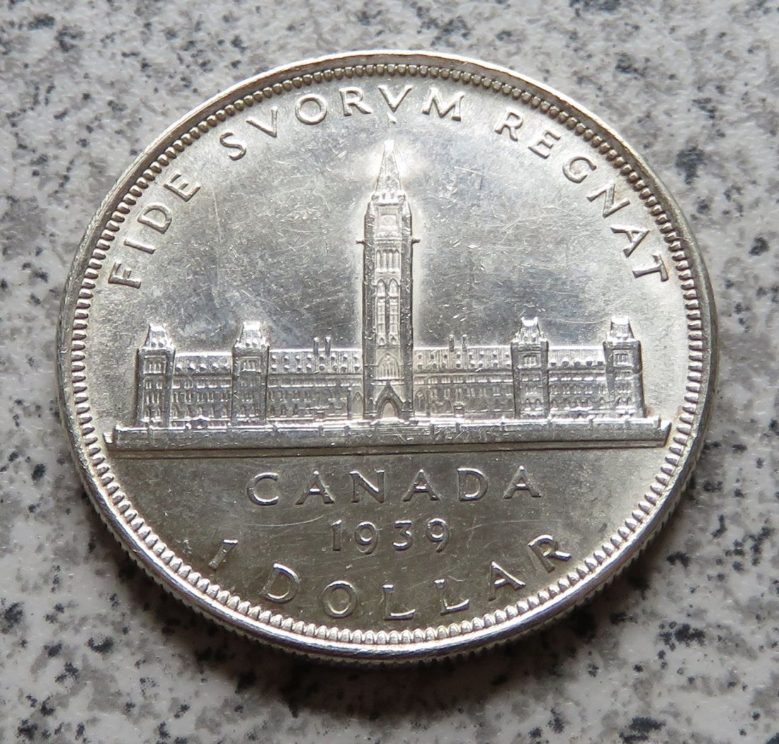  Canada 1 Dollar 1939   