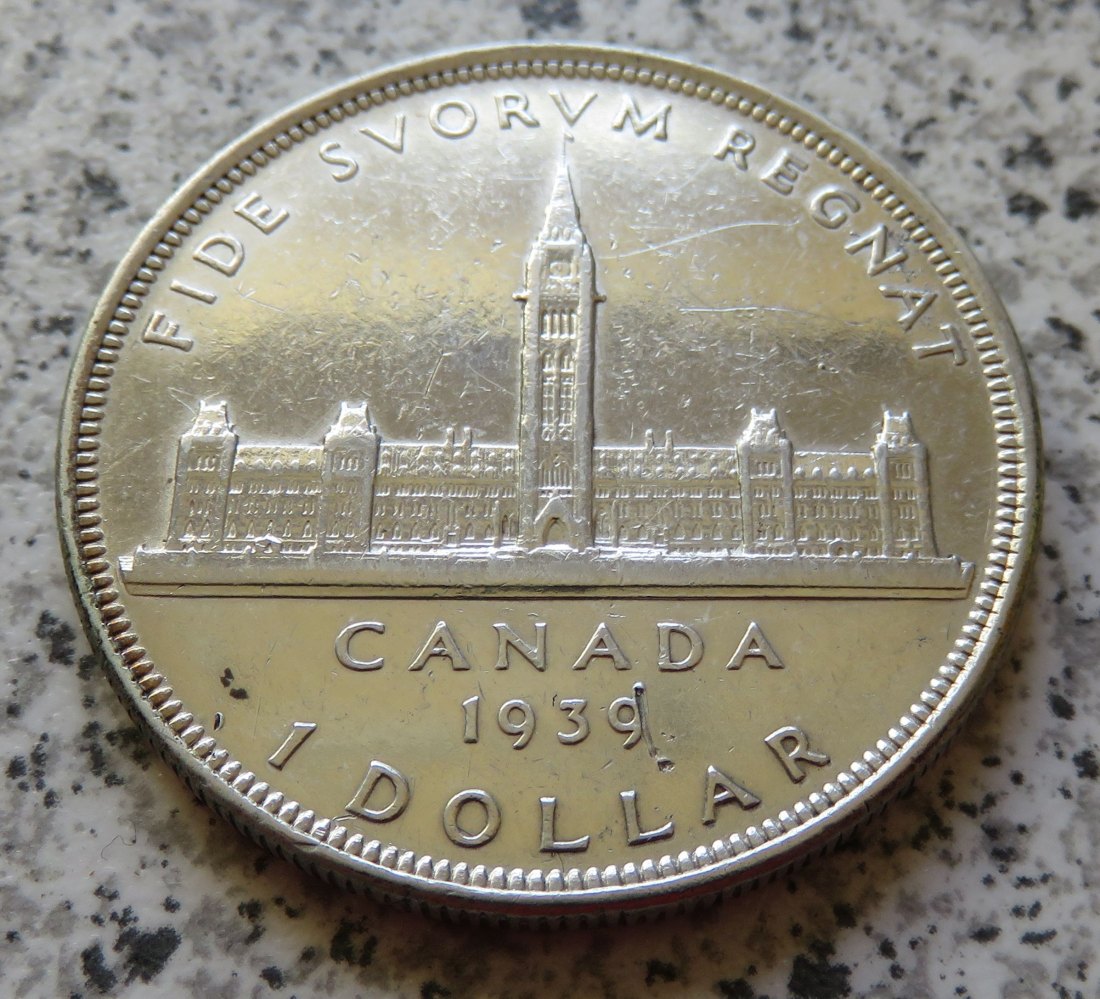  Canada 1 Dollar 1939   