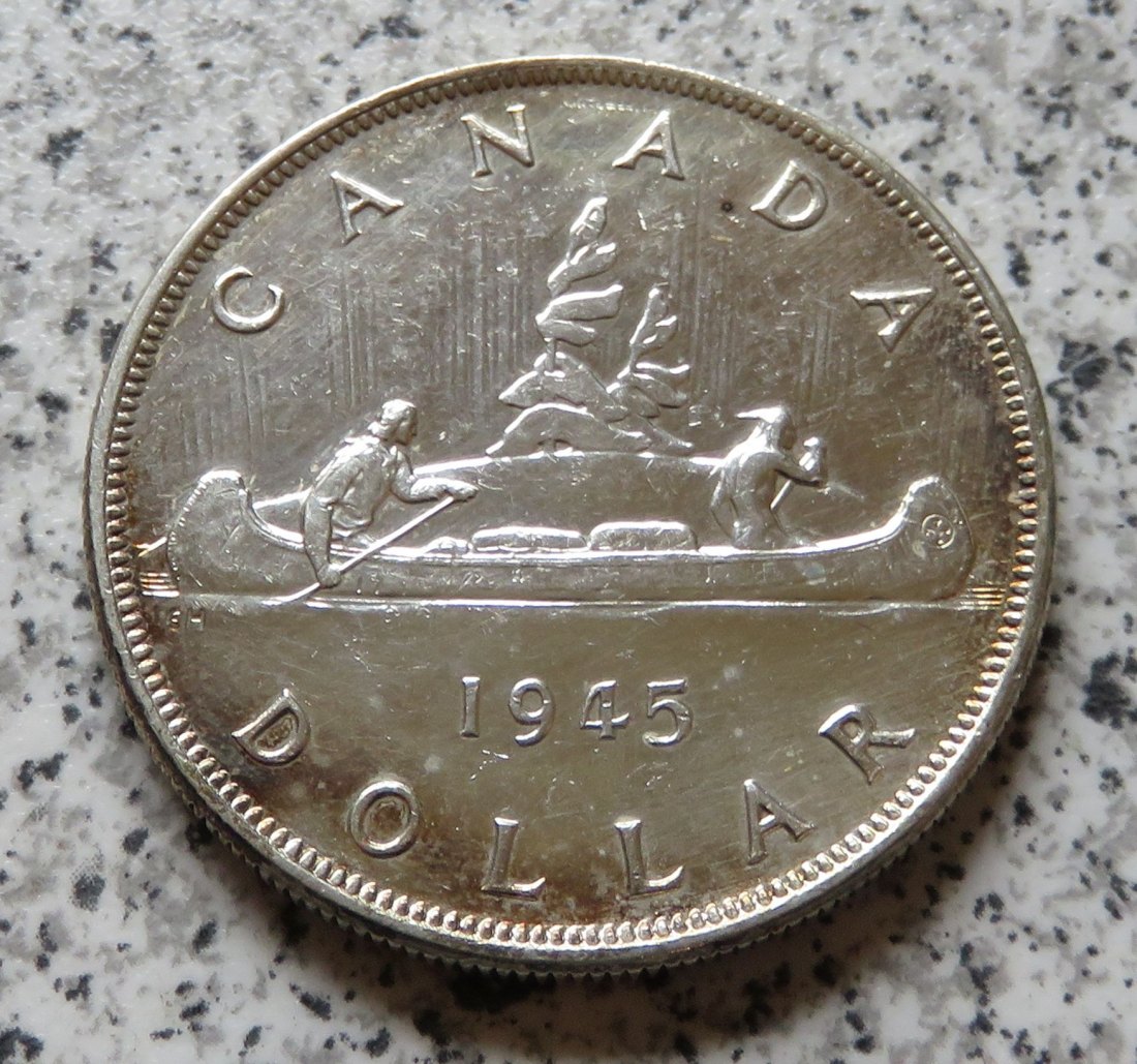 Canada 1 Dollar 1945   