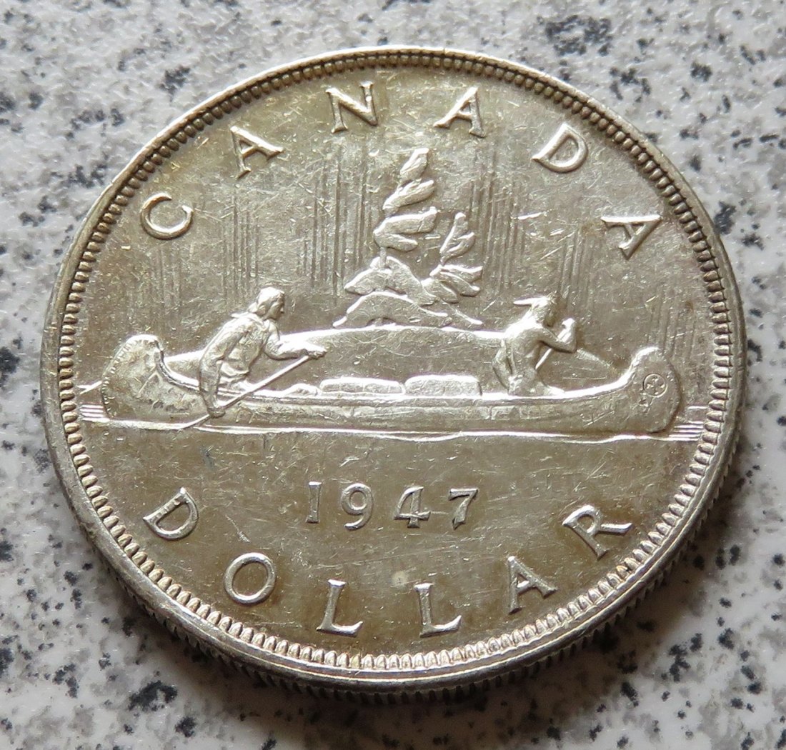  Canada 1 Dollar 1947   
