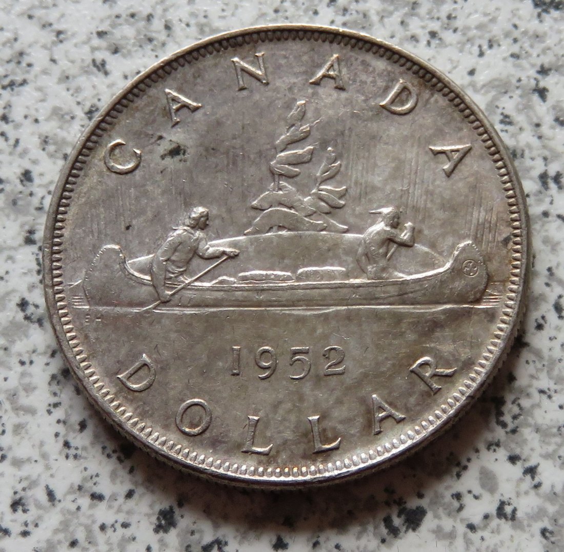  Canada 1 Dollar 1952   