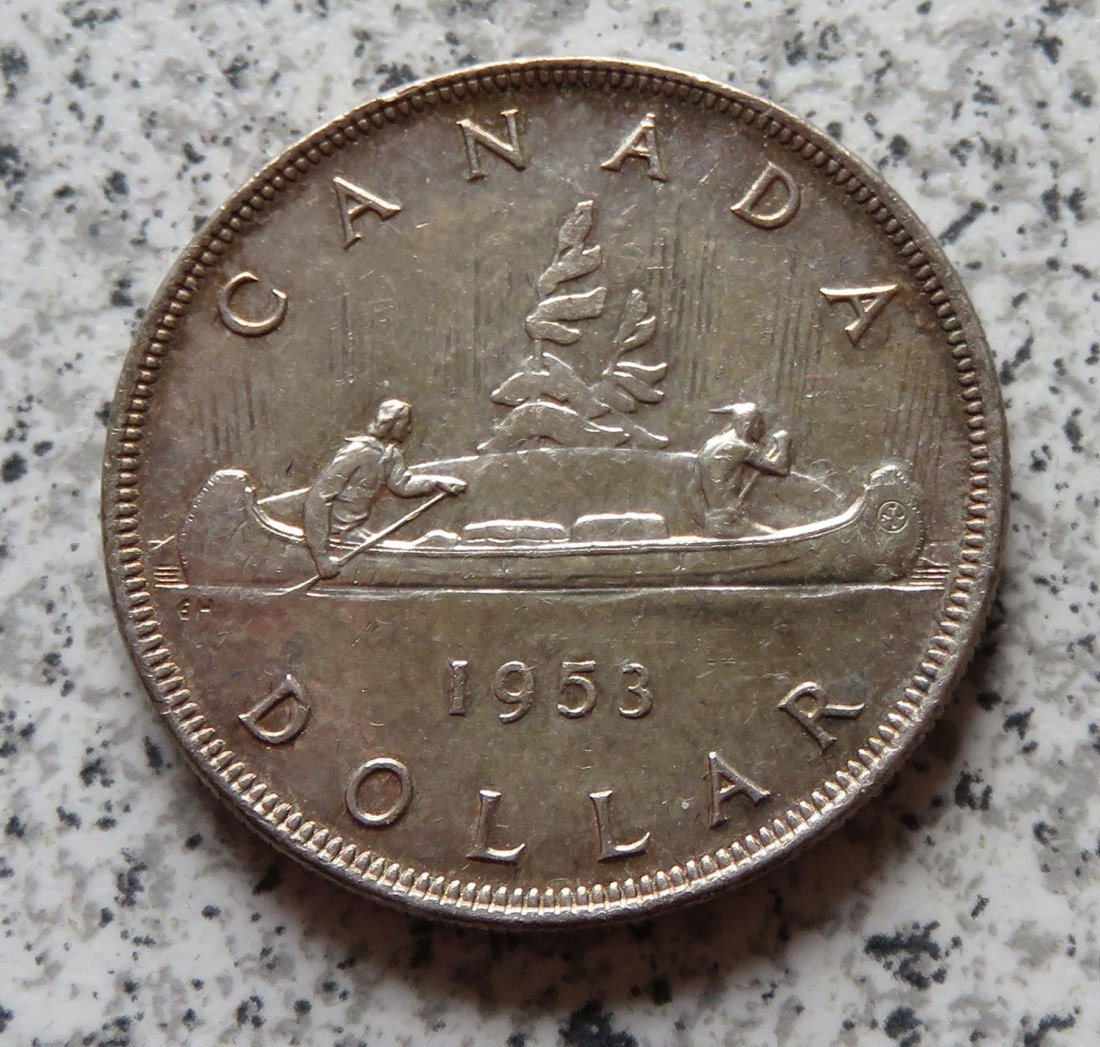  Canada 1 Dollar 1953   
