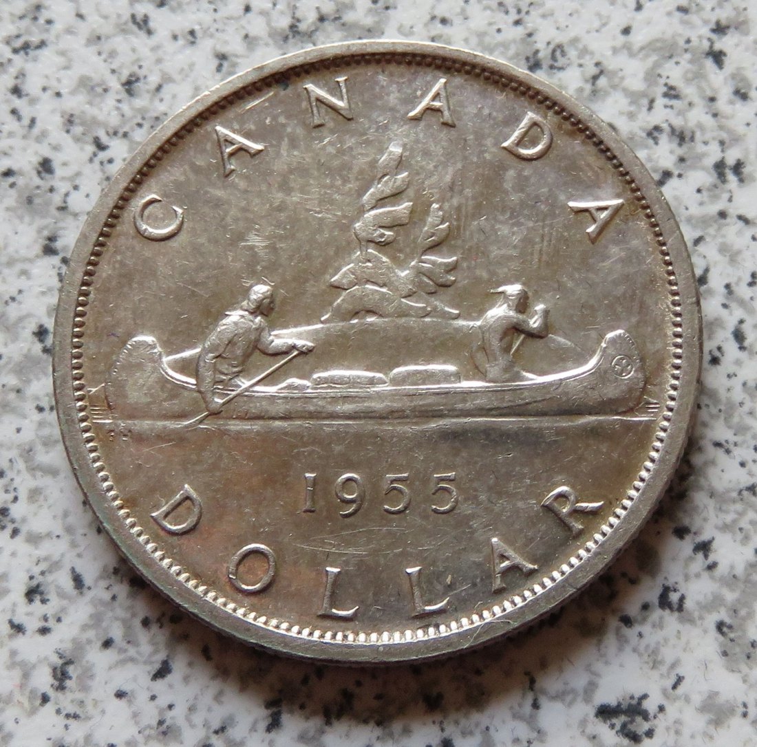  Canada 1 Dollar 1955   