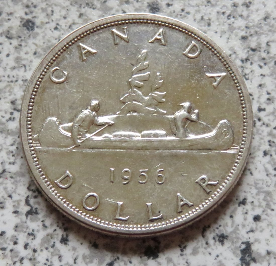  Canada 1 Dollar 1956   
