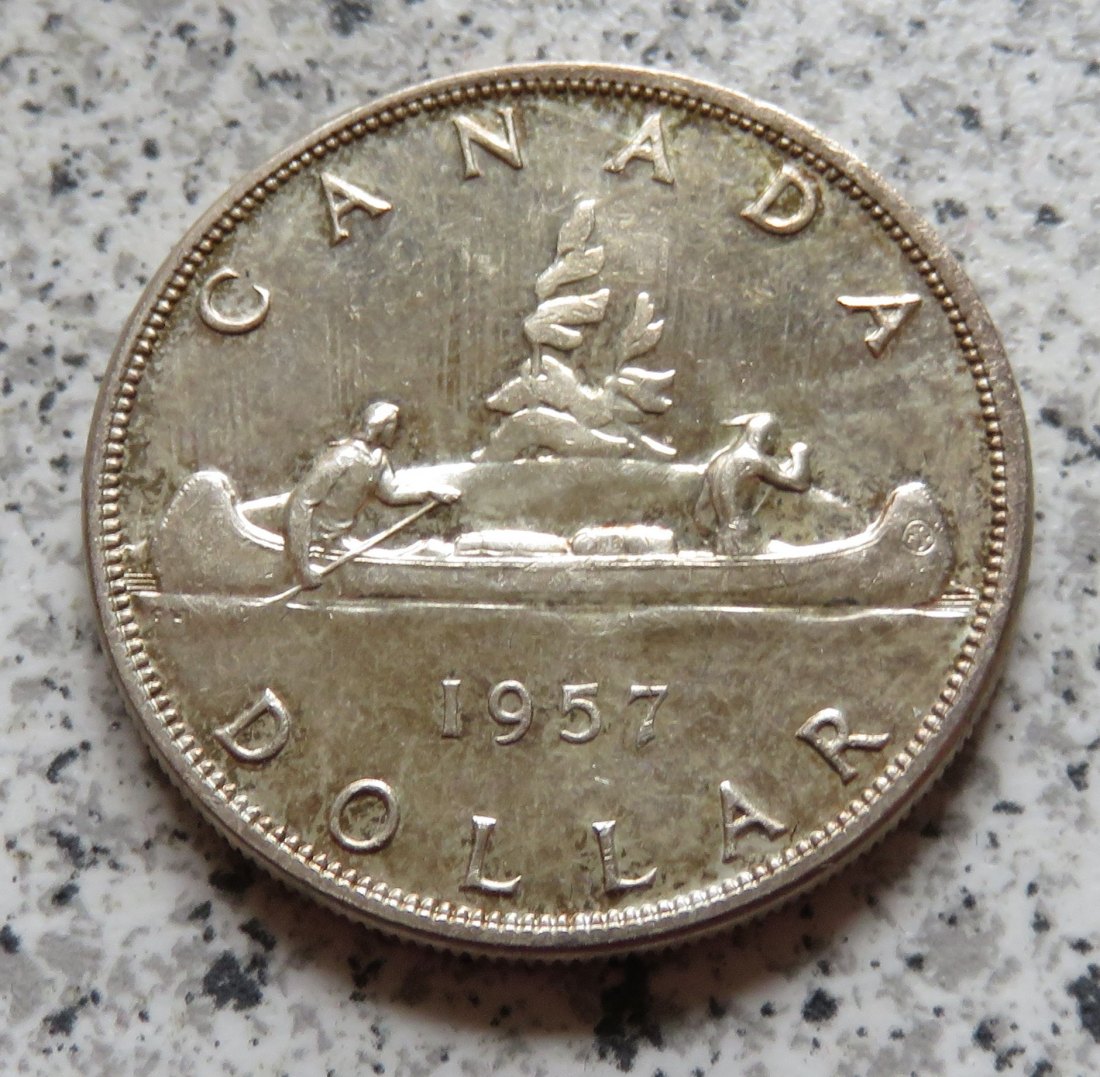  Canada 1 Dollar 1957   