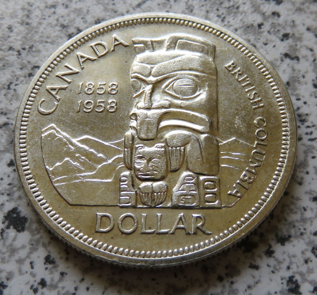  Canada 1 Dollar 1958   