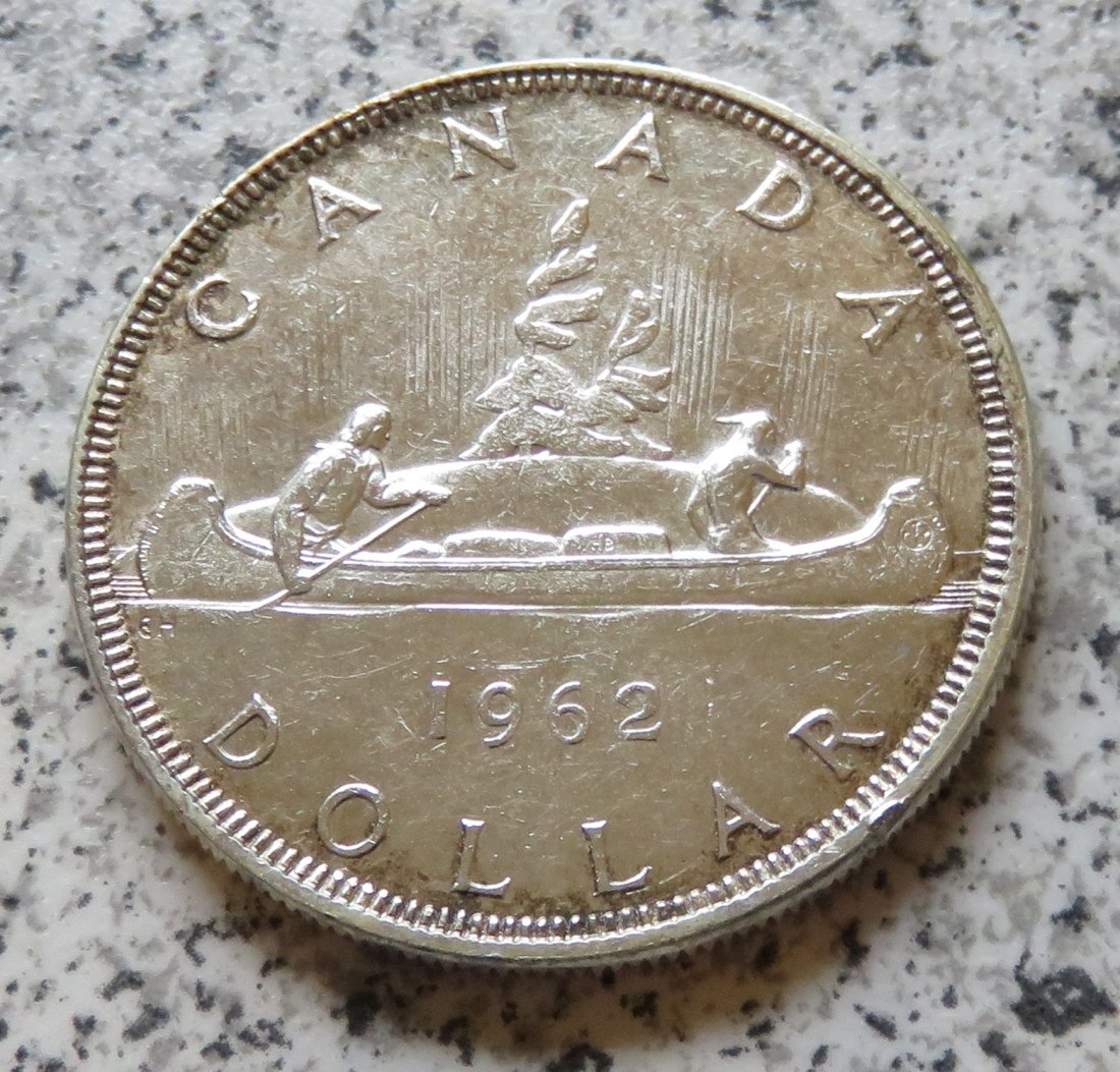  Canada 1 Dollar 1962   