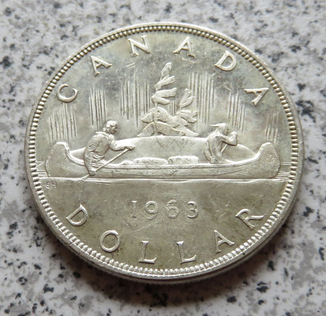  Canada 1 Dollar 1963   