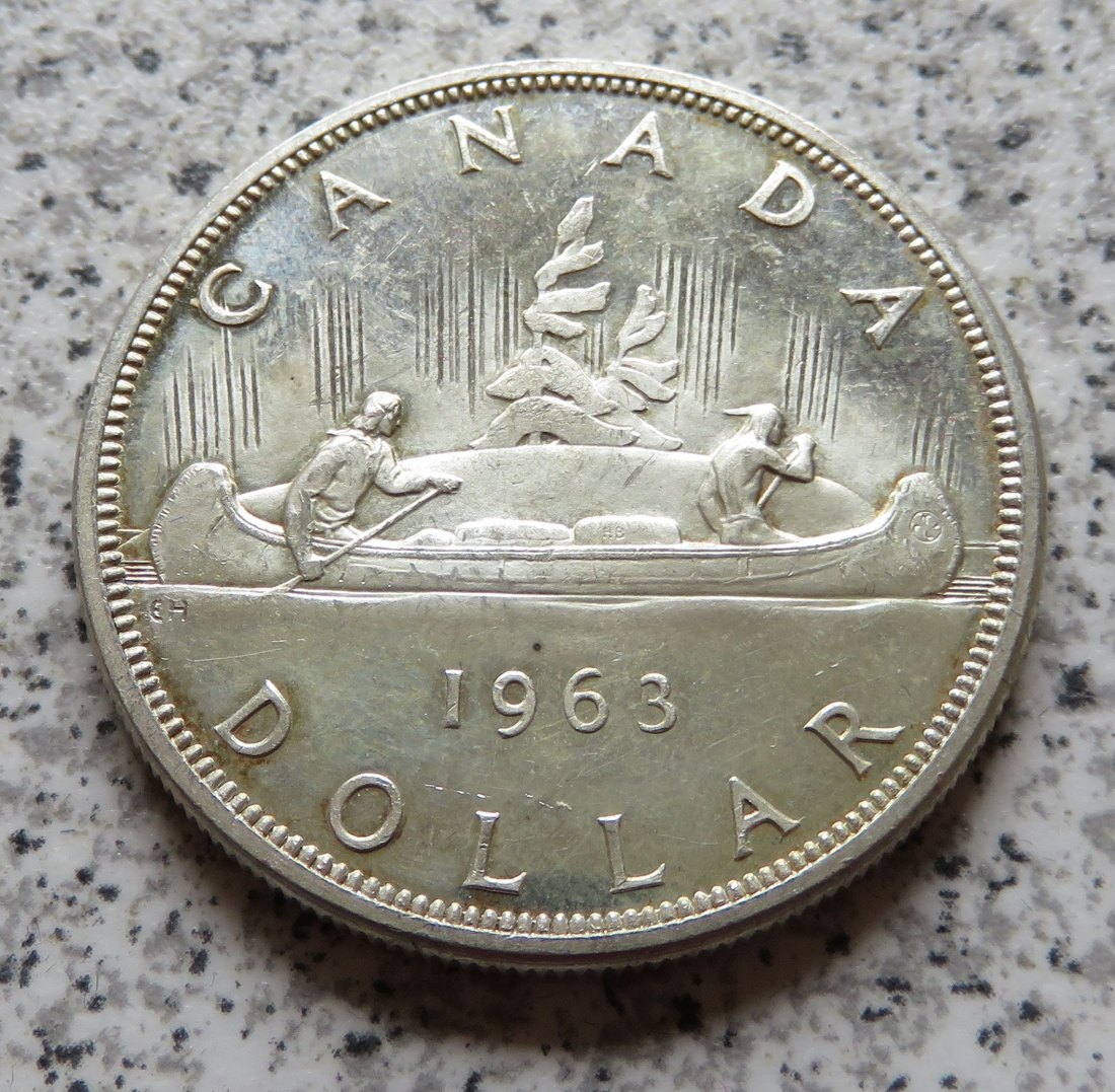  Canada 1 Dollar 1963   