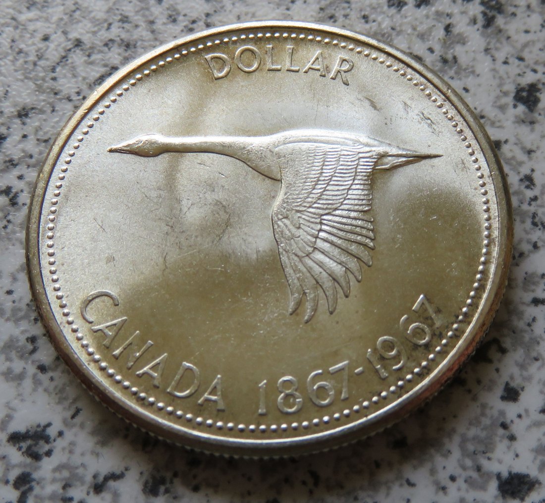  Canada 1 Dollar 1967   