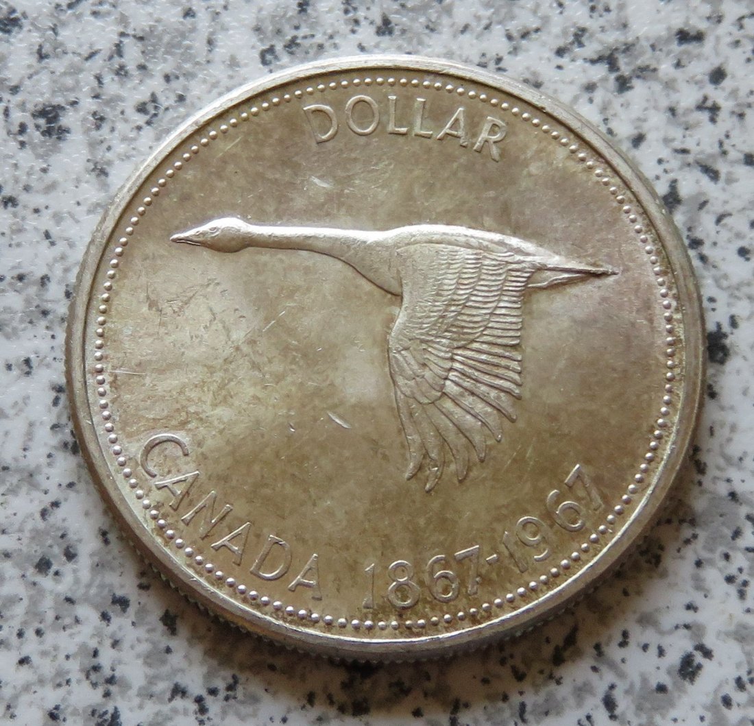  Canada 1 Dollar 1967   