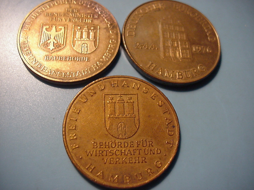 Hamburg Gedenkmedaillen