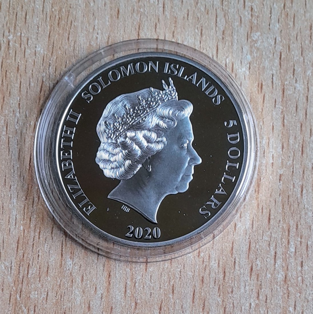 Solomon Islands 5 Dollar 2020 Mother Teresa in OVP + Zert. RAR nur 1.100 Stück   