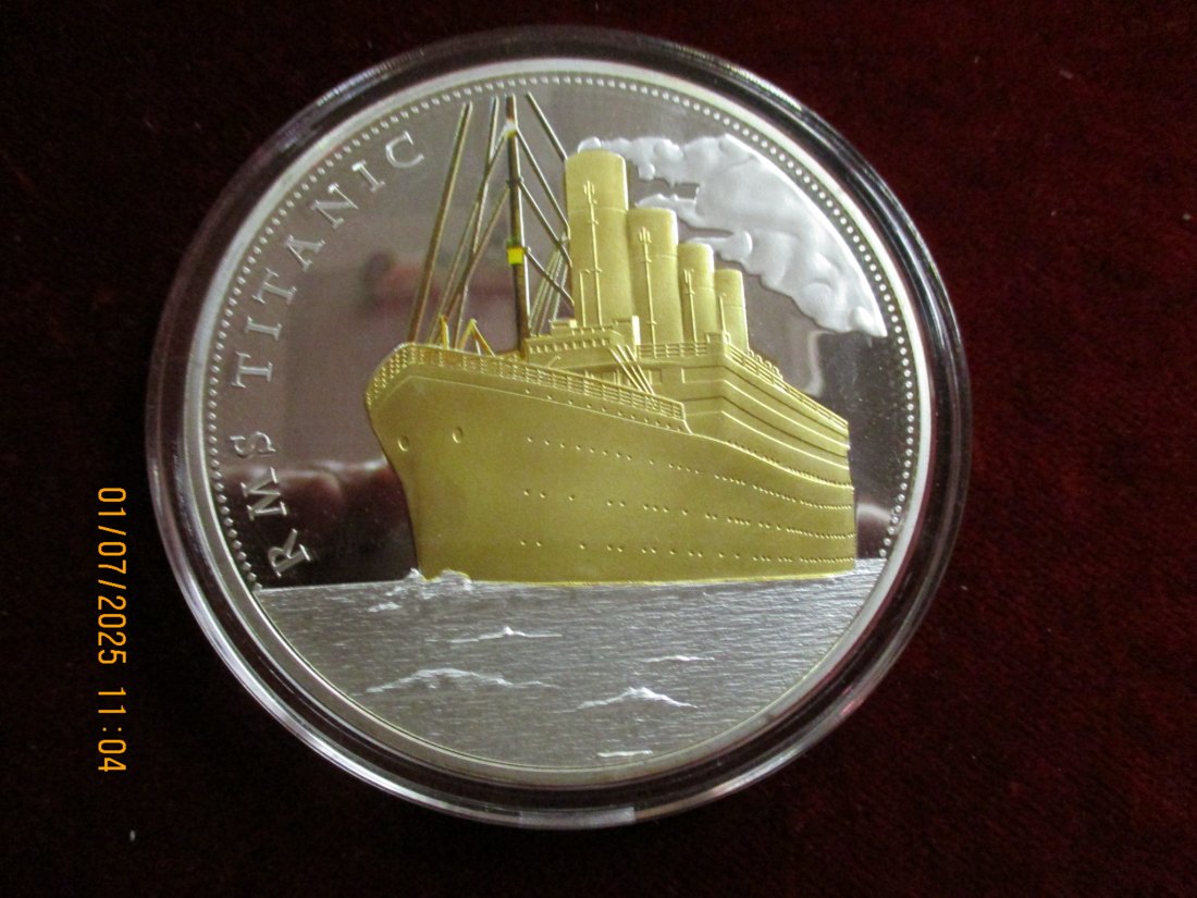  Medaille Titannic 110g /1101840   