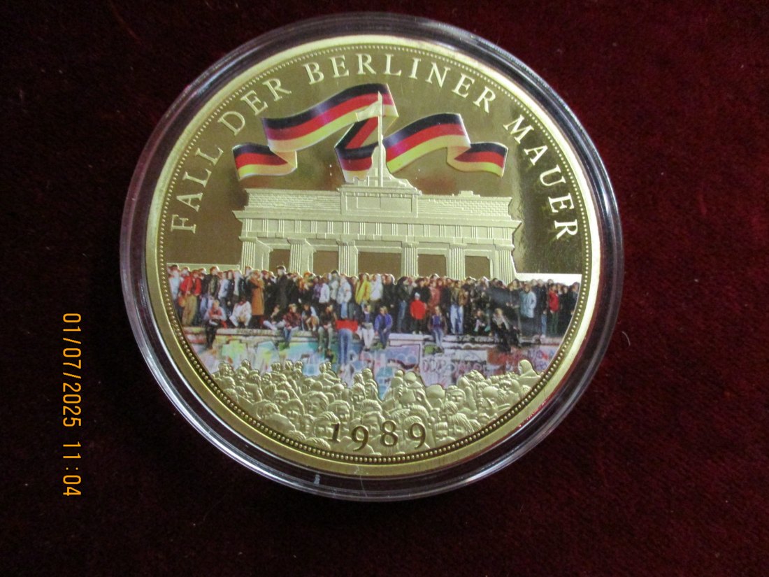  Medaille Fall der Berliner Mauer 110g /1101840   