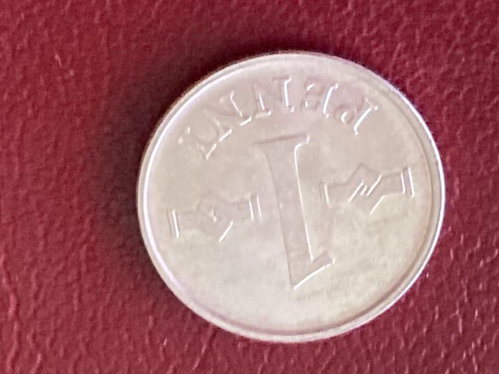  Münze Umlaufmünze Finnland 1 Penni 1971   