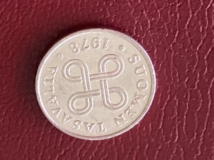  Münze Umlaufmünze Finnland 1 Penni 1978   