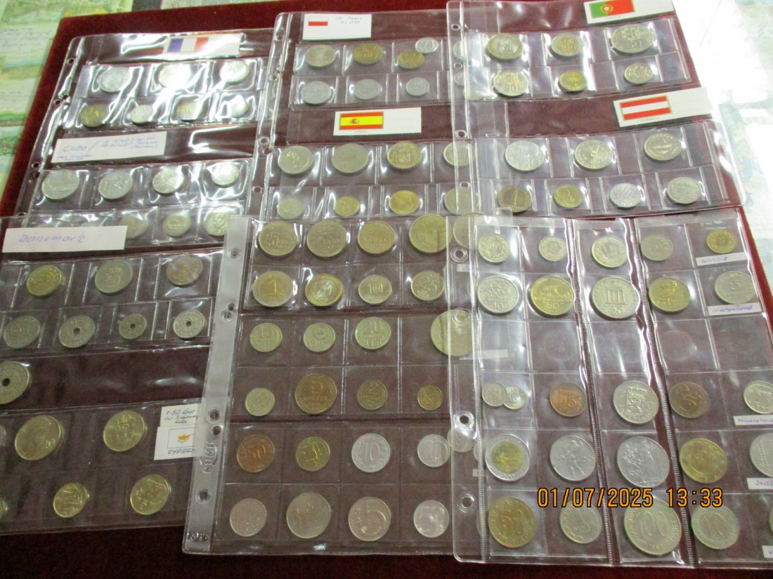  Lot - Sammlung Kleinmünzen 1560g   