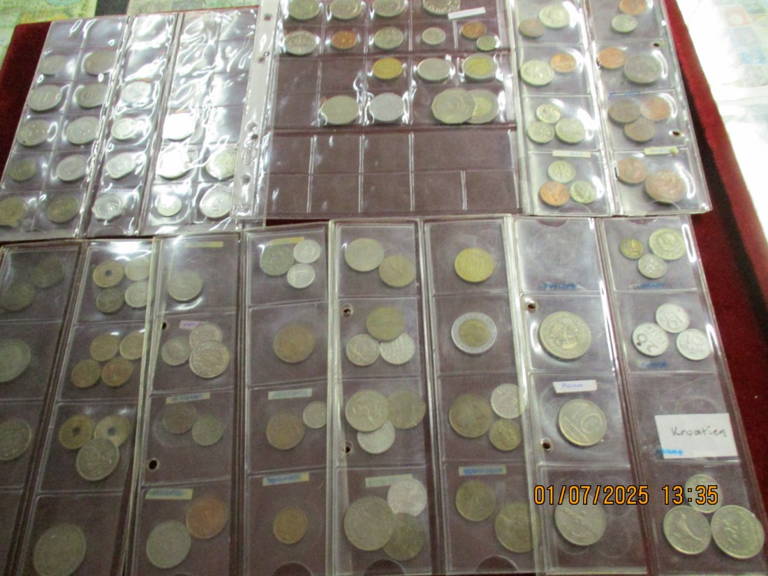  Lot - Sammlung Kleinmünzen 670g   