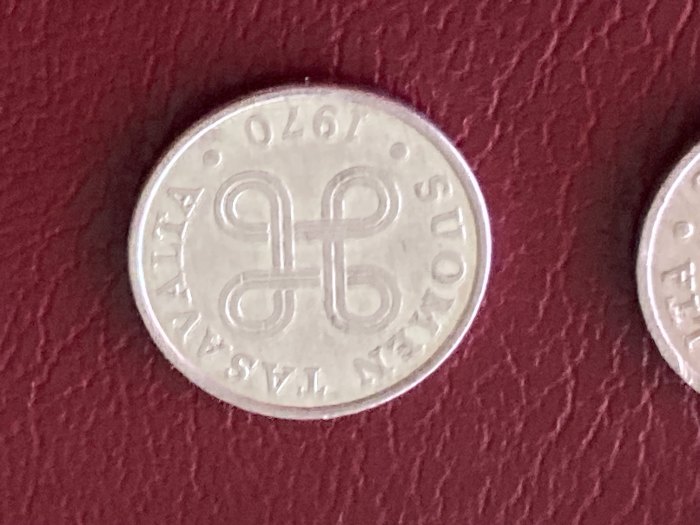  Münze Umlaufmünze Finnland 1 Penni 1970   