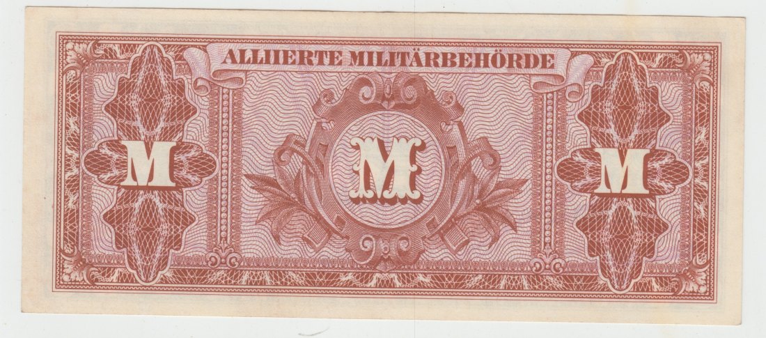  US-Druck, Ro. 205 a, 50 Mark 1944, 018533040, kassenfrisch I   