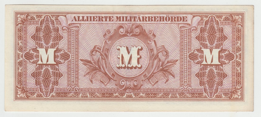  US-Druck, Ro. 205 a, 50 Mark 1944, 002987250, leicht gebraucht II   