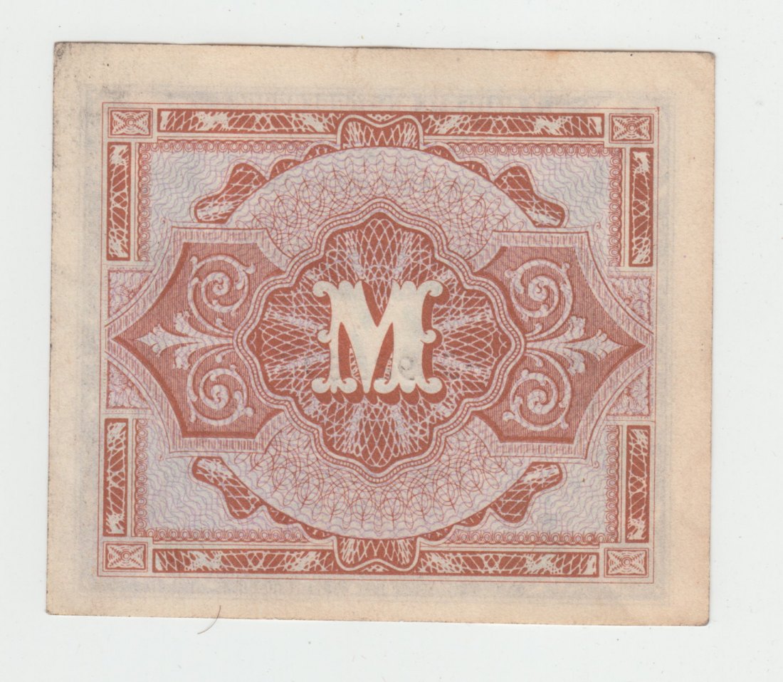  UDSSR-Druck, Ro. 200 c, 1/2 Mark 1944, leicht gebraucht bis gebraucht II-III   