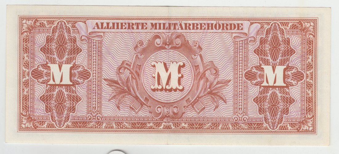  US-Druck, Ro. 204 a, 20 Mark 1944, 039648888. fast kassenfrisch II+   