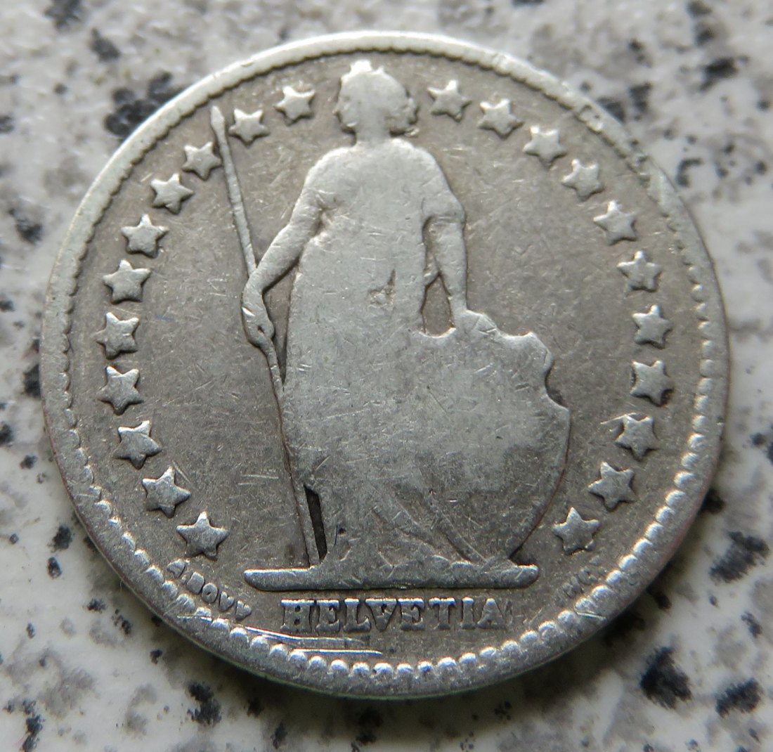  Schweiz 1/2 Franken 1905 B   