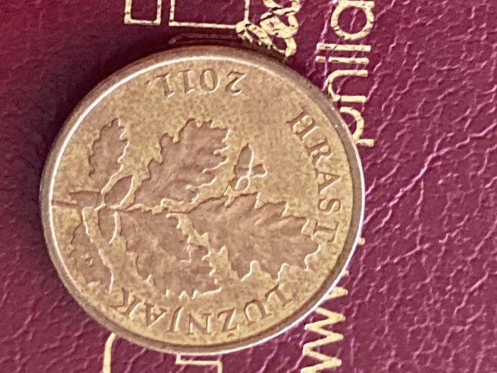  Münze Umlaufmünze Kroatien 5 Lipa 2011   