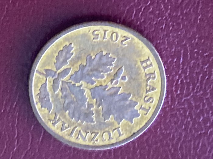 Münze Umlaufmünze Kroatien 5 Lipa 2015   