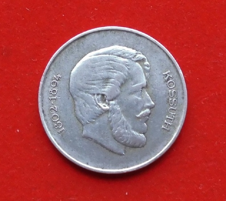  5 Forint 1947 Budapest Ungarn Hungary Silbermünze Lajos Kossuth 12 Gramm selten   