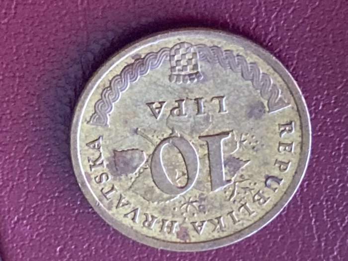  Münze Umlaufmünze Kroatien 10 Lipa 2013   