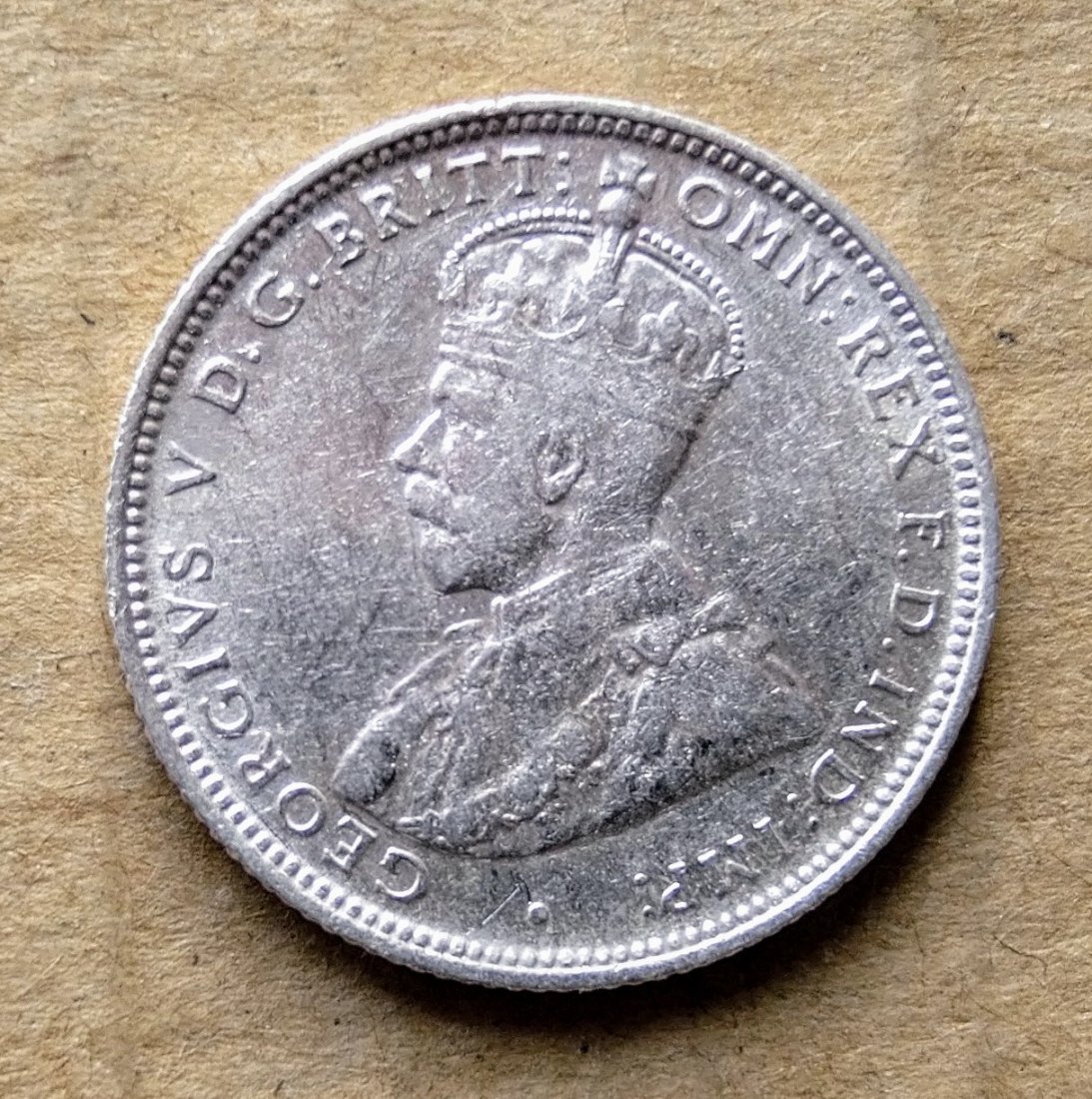  British West Africa 1 Shilling 1913 Silver   
