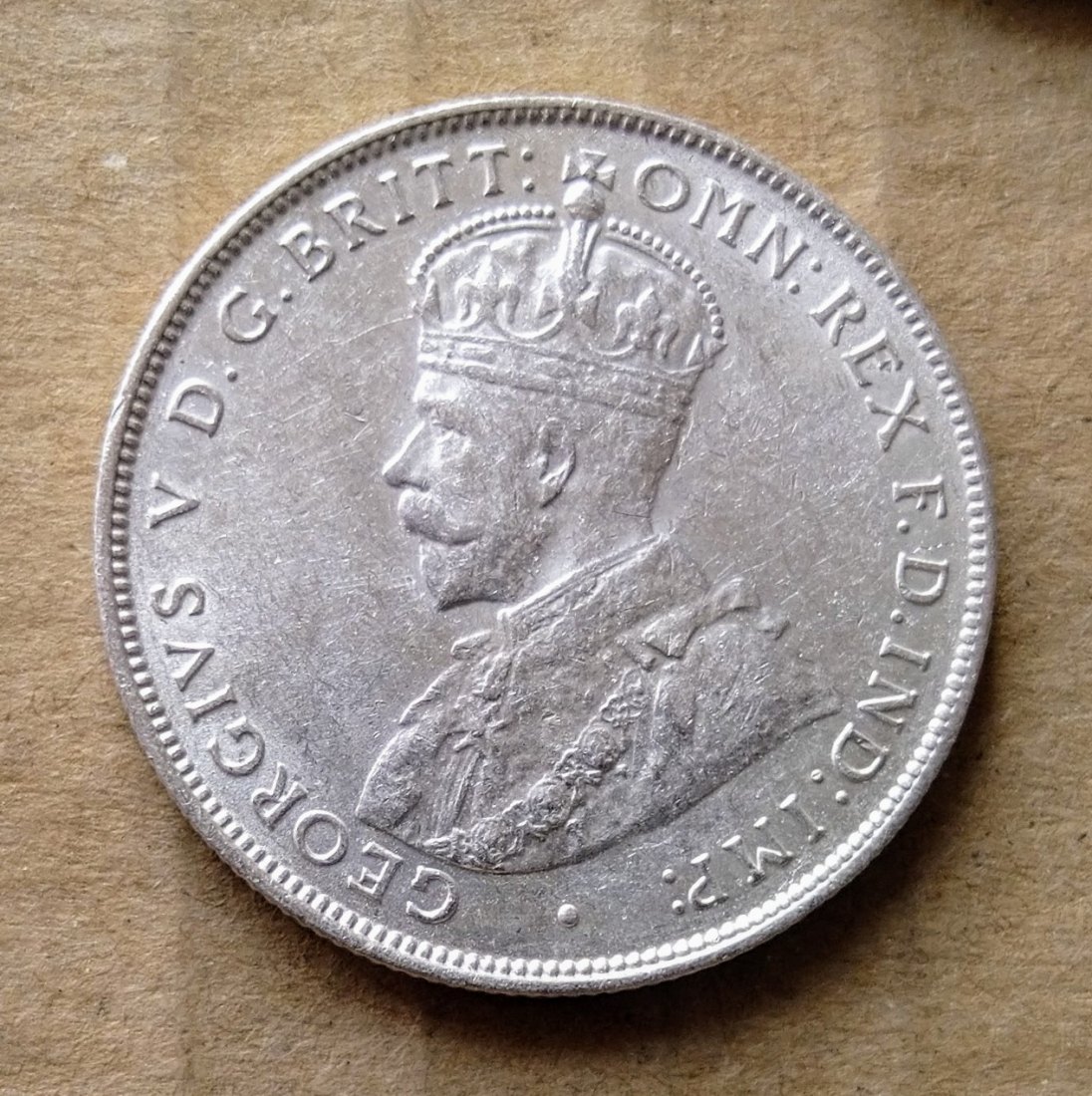  British West Africa 2 Shillings 1918 Silver   