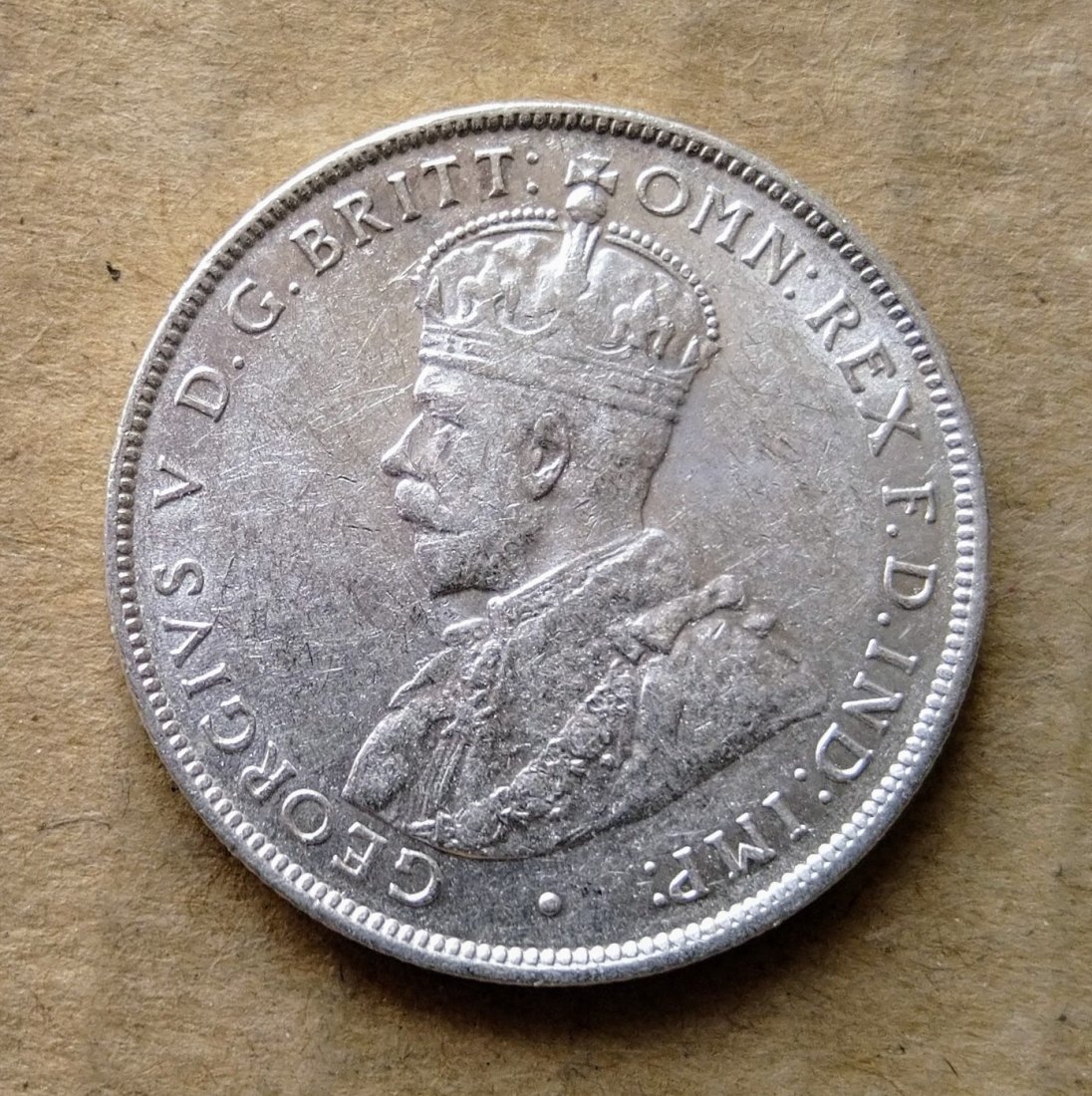  British West Africa 2 Shillings 1919 Silver   