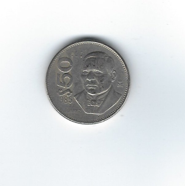  Mexiko 50 Pesos 1985   