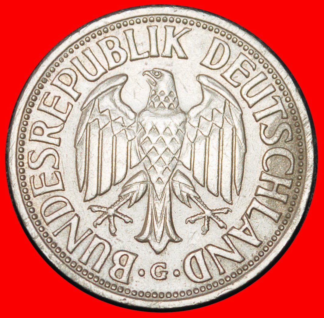  Ⰶ NOT COMMUNIST (1950-2001): GERMANY ★1 MARK 1950G I+A+r1 BADEN-WUERTTEMBERG★LOW START ★ NO RESERVE!   