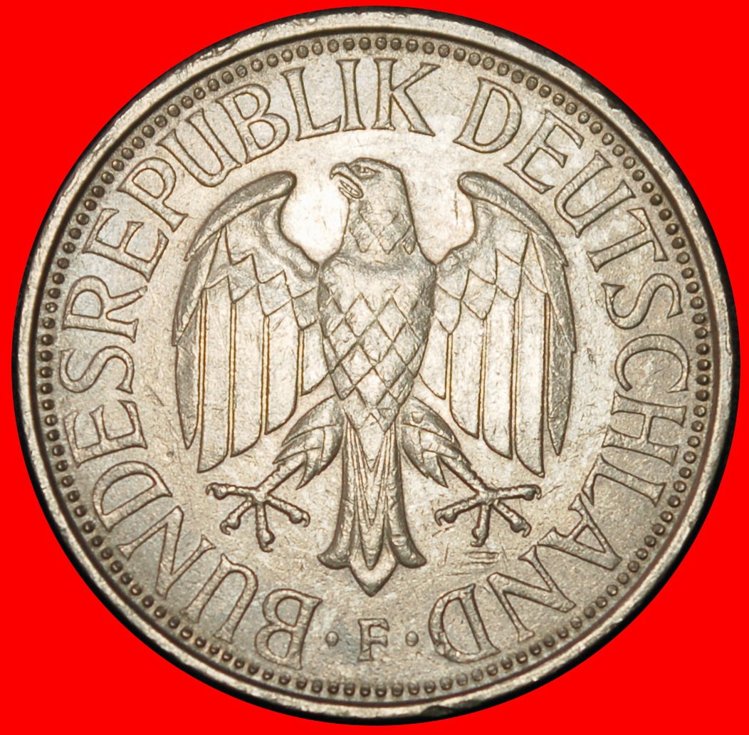 Ⰶ NOT COMMUNIST (1950-2001): GERMANY ★1 MARK 1975F II1+C BADEN-WUERTTEMBERG★LOW START ★ NO RESERVE!   