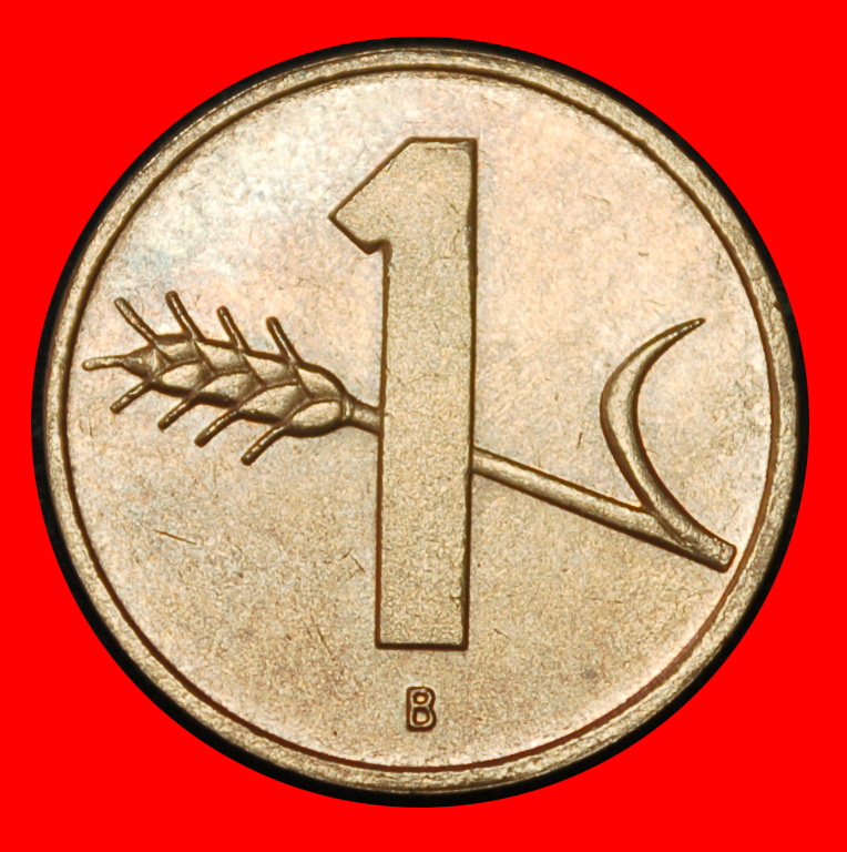  Ⰶ WHEAT SPRIG (1948-2006): SWITZERLAND★1 RAPPEN 1992B! DIES II+B! UNC LUSTRE★LOW START ★ NO RESERVE!   